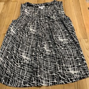 Fashion Bug black and white shell shirt